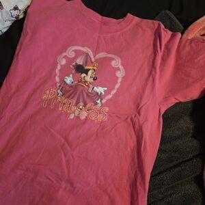 Hanes Pink Disney Graphic Tee